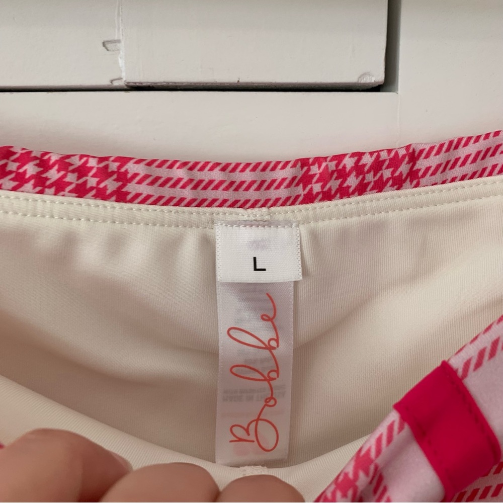 Bobbe Pink Box Pleated Tennis Skort Size Large - Picture 4 of 16